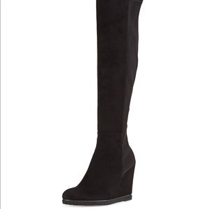 Stuart Weitzman Knee-high Wedge Boots